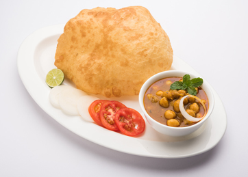 Chhole Bathure from Delhi